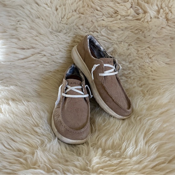 Ariat Shoes - Ariat Tan Hilo Casual Loafers Shoes